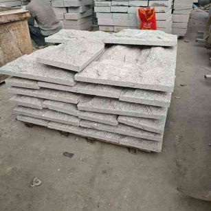 芝麻白蘑菇石，自然面