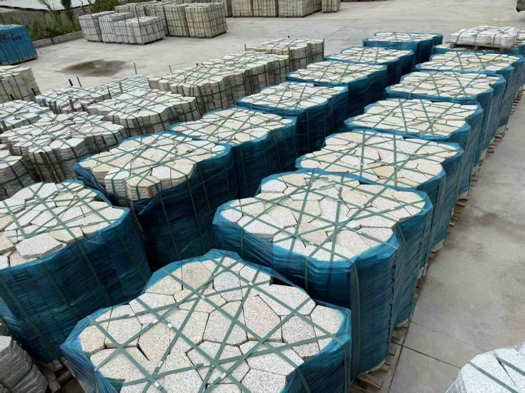 黄金麻冰裂纹 碎拼